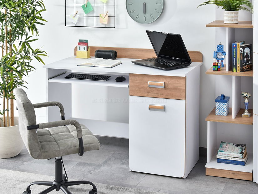 Mobilier cameră studenți Clerigo 03 (alb)