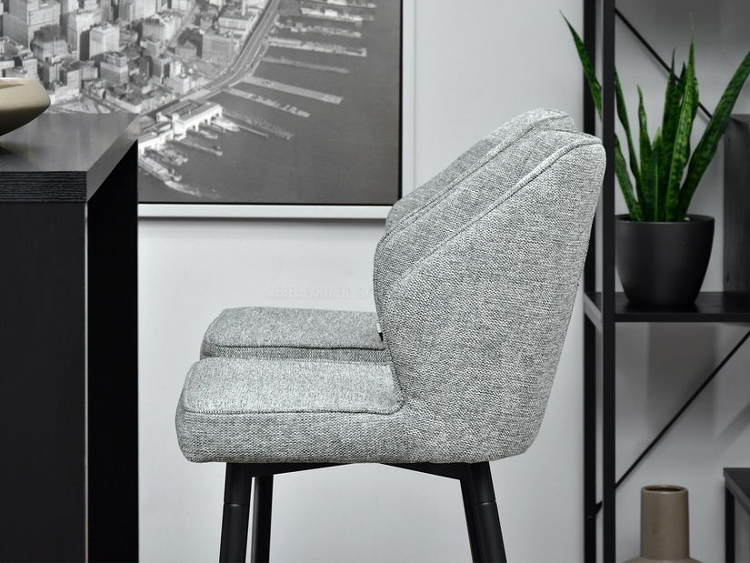 Stolica Greta H (siva + crna)