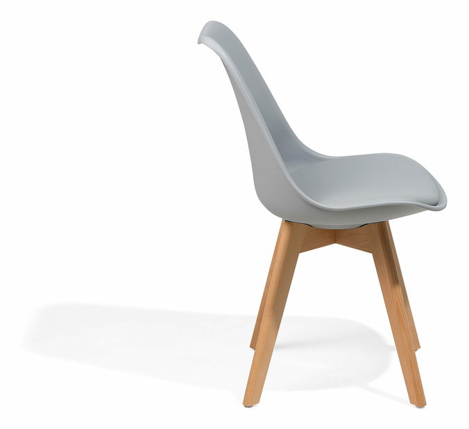 Set 2 buc. scaune pentru sufragerie Doha II (gri deschis) *vânzare stoc