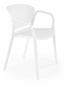 Záhradná stolička Karma K491 (biela)