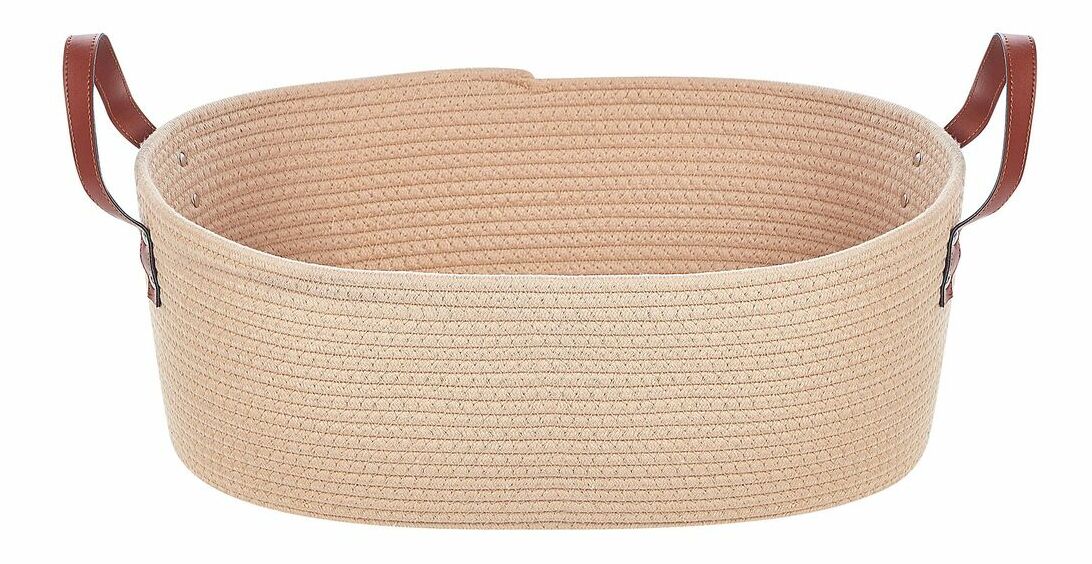 Set 2 buc coșuri Gael (bej)