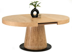 Masă sufragerie Automoviles (stejar + negru)