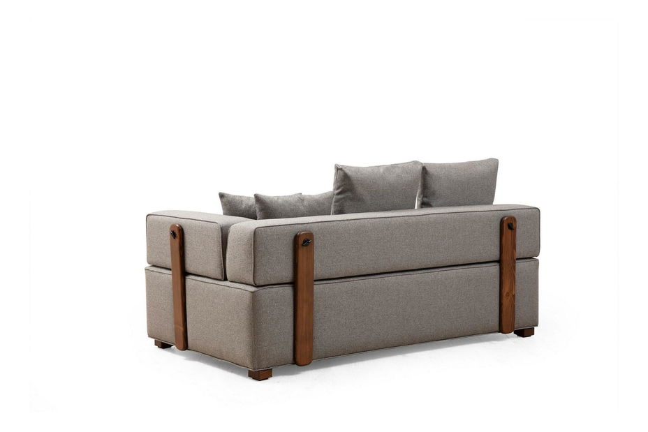 Rohová sedačka Gondulatta 2 (P) (sivá)