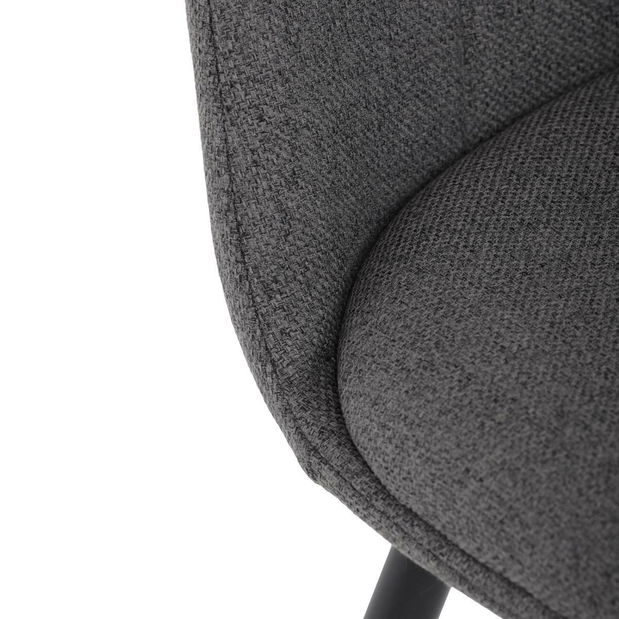 Jedálenská stolička Deleito (sivá)