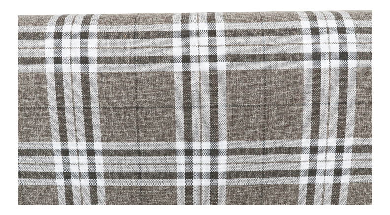 Canapea trei locuri Pale maro + alb