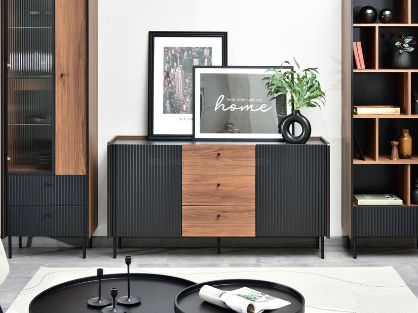 Mobilier birou Presuntos 2 (negru)