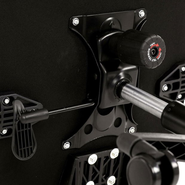 Irodai fotel Kurosadas (bordó + fekete)