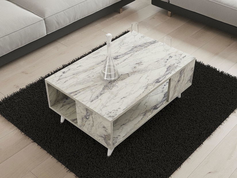 Stolić za kavu Yan (mramor frezija)