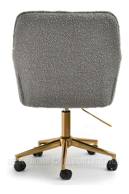 Fotoliu Island (gri + auriu)