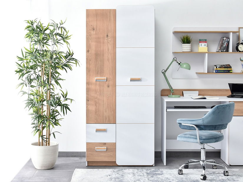 Mobilier cameră studenți Clerigo 01 (alb)