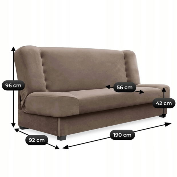 Kanapé Panino (bézs) 