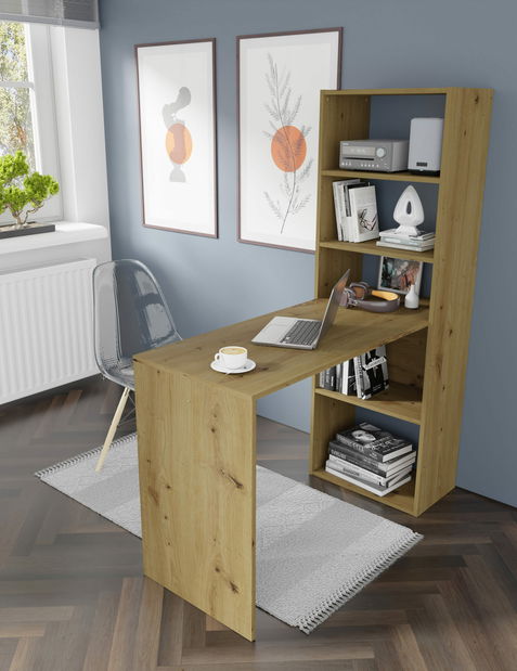 Masă PC Harman (Stejar artisan)