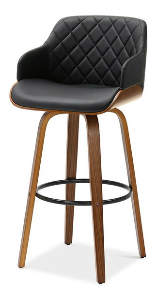 Scaun bar Samriano (negru)