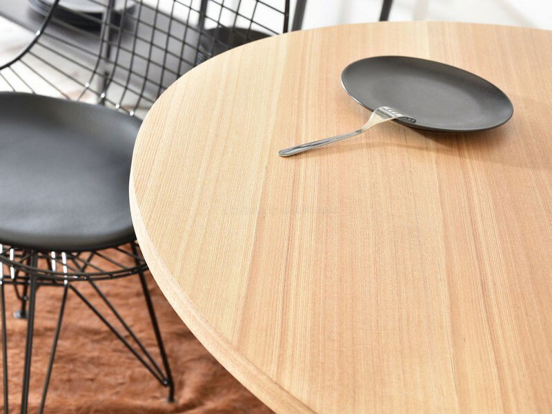 Étkezőasztal Torpedo (hamuszürke + fekete)