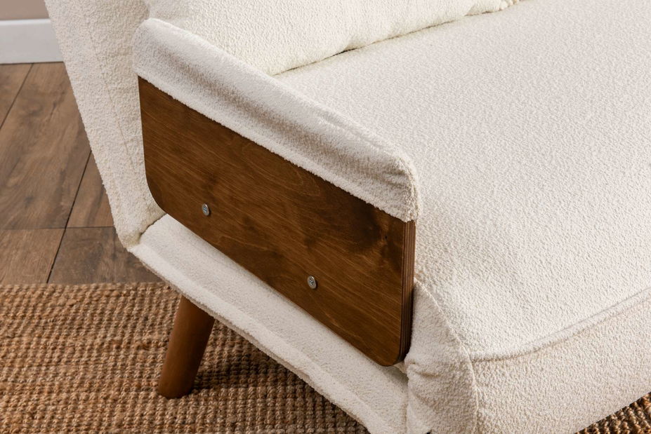 Pohovka dvojsedačka Como P (biela)