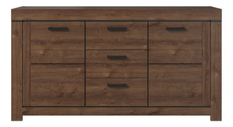 Comodă Britt 2D3S (Stejar maro)