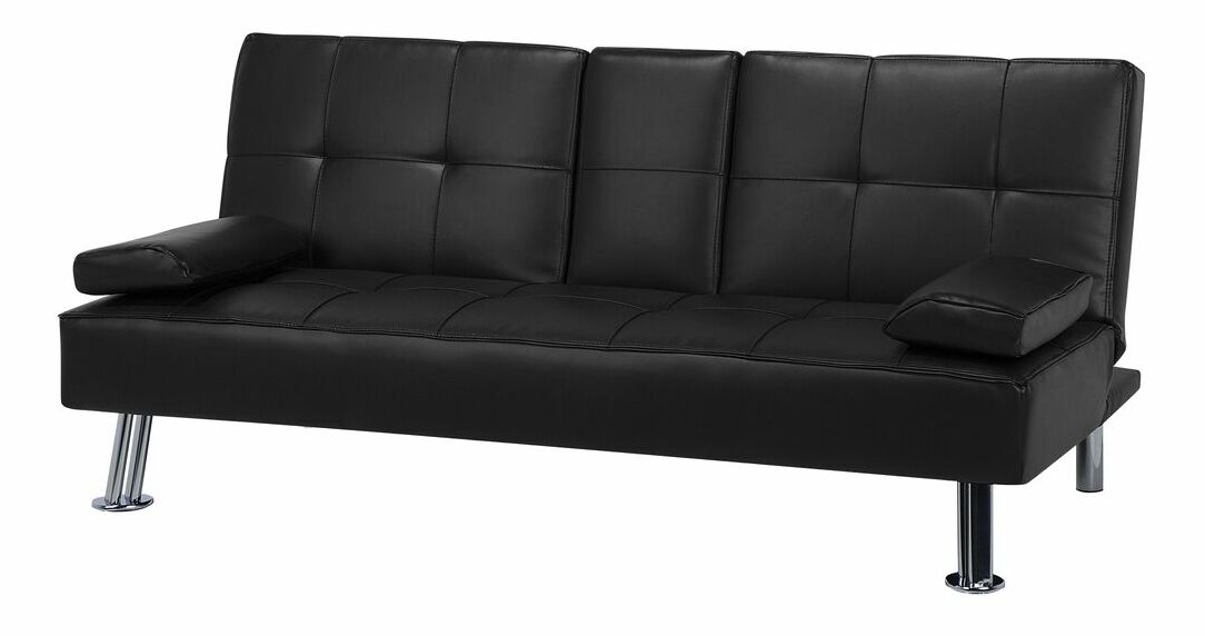 Pohovka trojsedačka Risede (čierna)