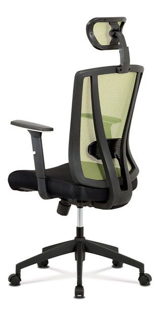 Kancelárska stolička Herbo-H110-GRN (čierna + zelená)