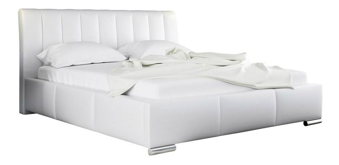 Manželská posteľ 140 cm Mayoro (biela) *výpredaj