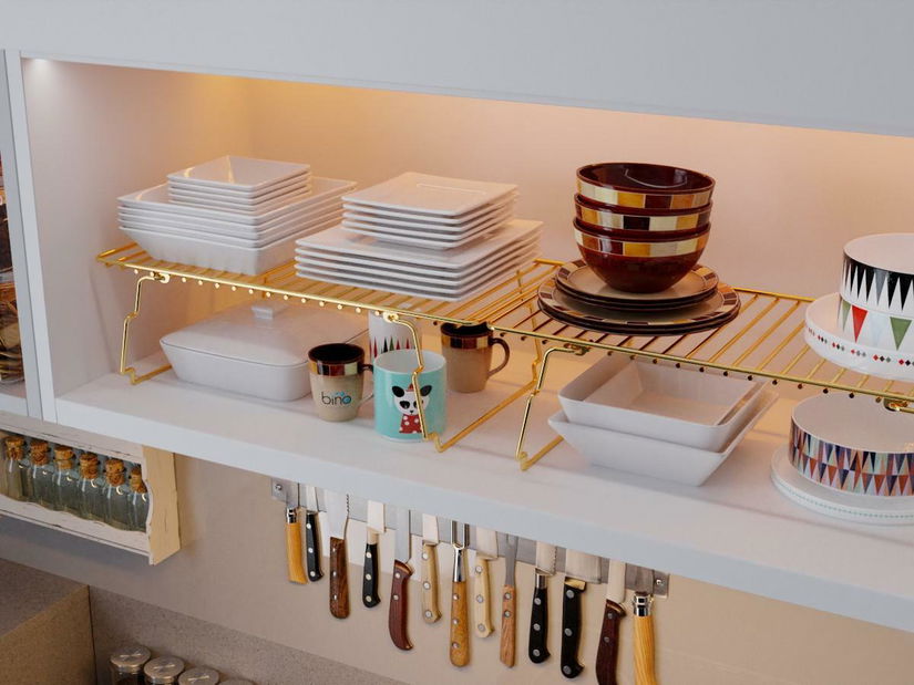 Raft Konako (auriu + maro) 