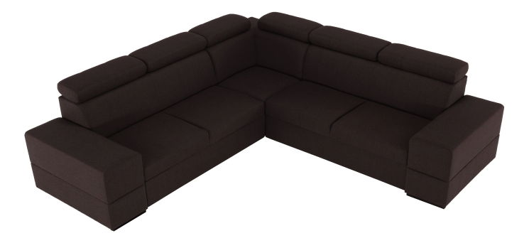 Sarokkanapé Monako sötétbarna (J)