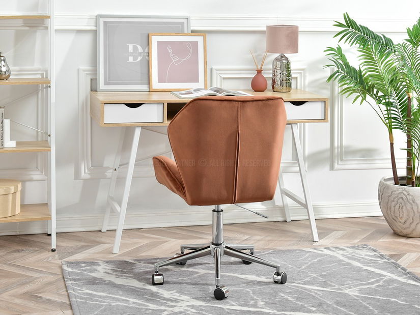 Fotoliu Velma M (cupru + crom)