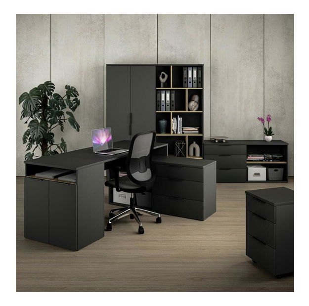 Masă PC Alegre (antracit) 