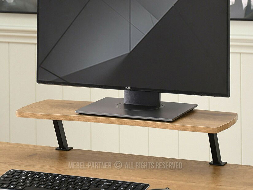 PC stolík Matts 140 (dub + čierna)
