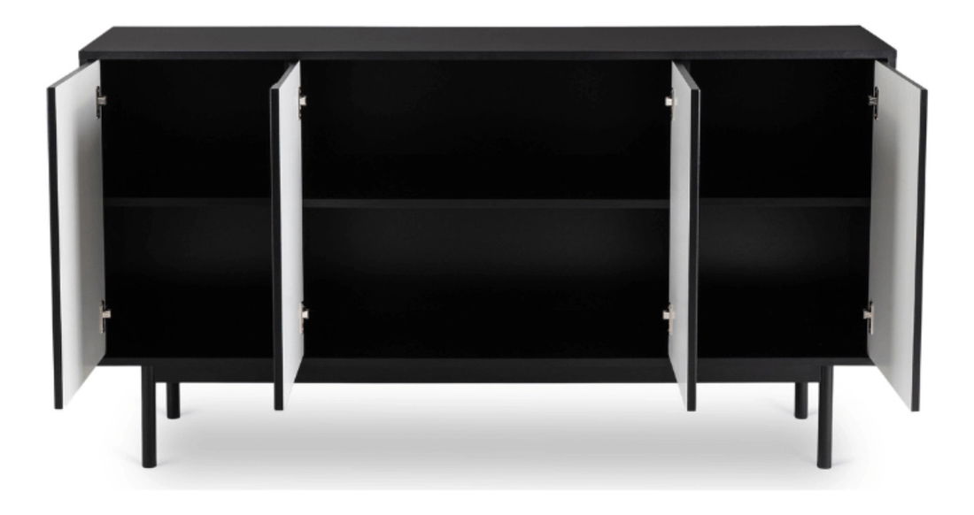 Szekrény Marlene (fekete) 