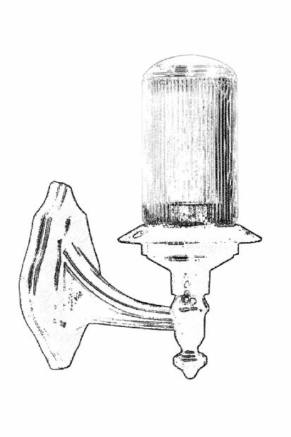 Iluminat de perete pentru exterior Danish (Negru)