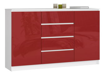 Komód Koa (fényes piros)