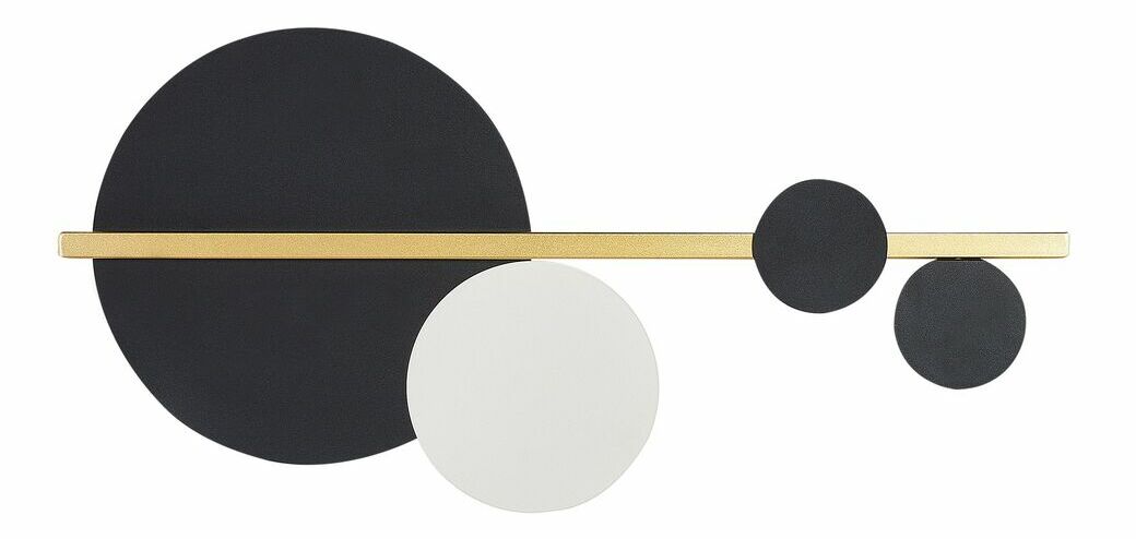 Nástenné svietidlo Parza (čierna)