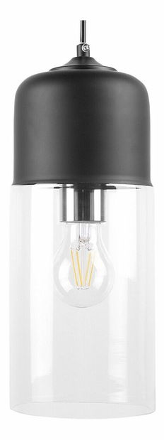 Závesná lampa Pursat (čierna)