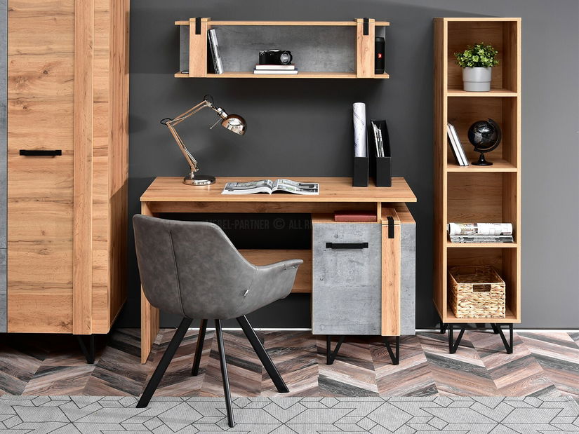 Mobilier living Subrayado 03 (stejar + negru)