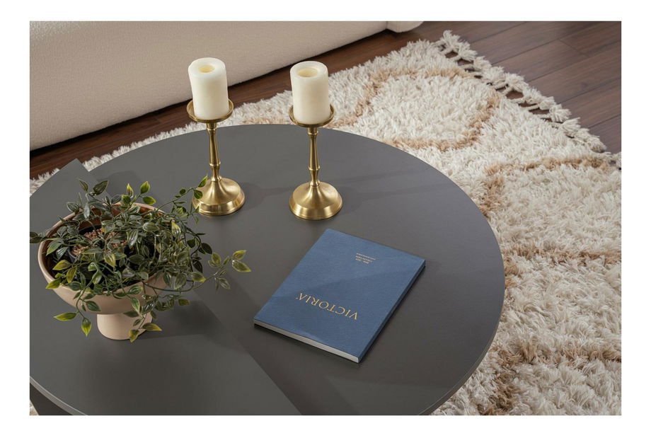 Dohányzóasztal Oronerro 1 (antracit)