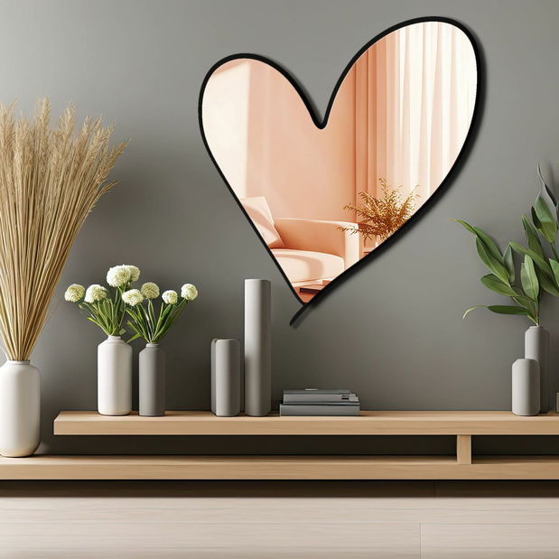 Zrkadlo Ozi 12 (ružová)