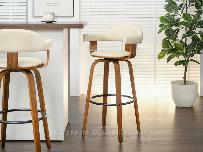 Stolička Herbert (oriešková + orech tmavý)