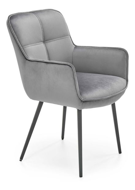 Jedálenska stolička Kinsley (sivá)