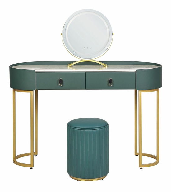 Fésülködő asztal Viay (zöld)