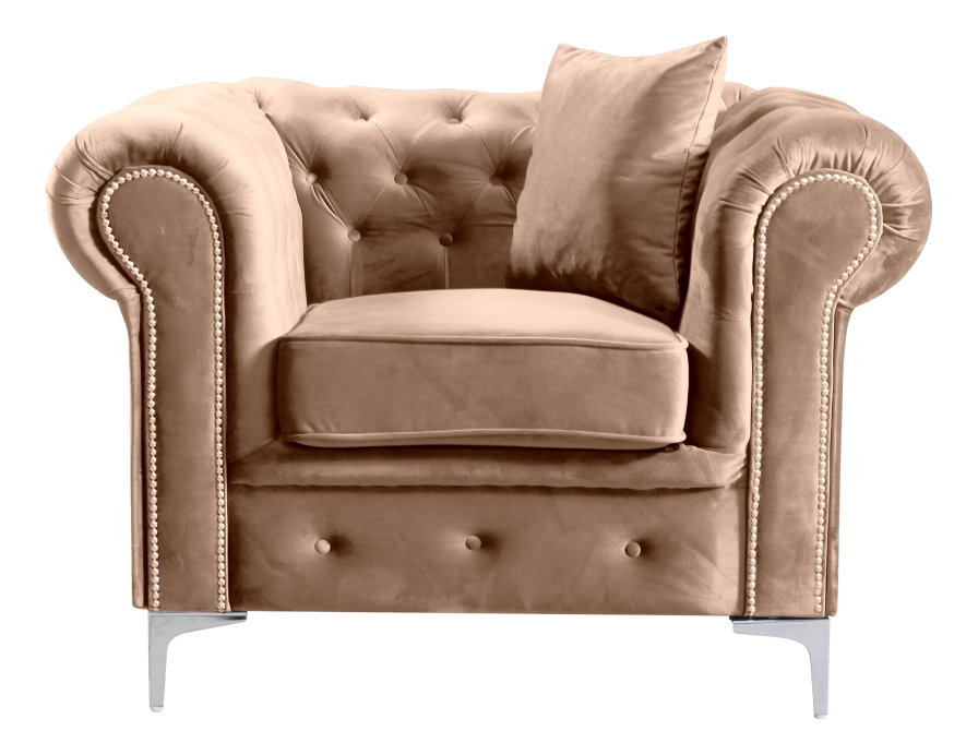 Luxusné kreslo Rikaro (velvet 28) 