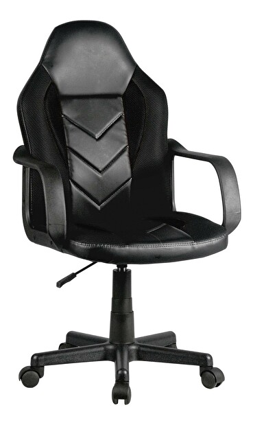 Kancelárska/herná stolička Falkner (čierna) *výpredaj