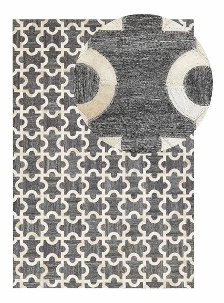 Szőnyeg 160x230 cm YADIS (sötétszürke)