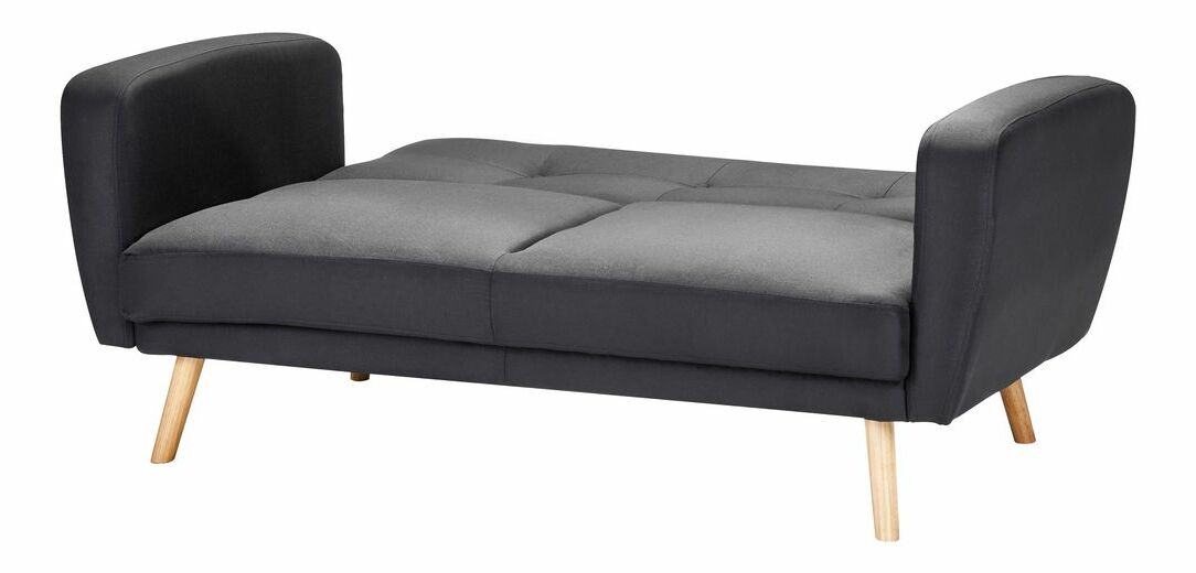 Kétszemélyes kanapé Flong (fekete)