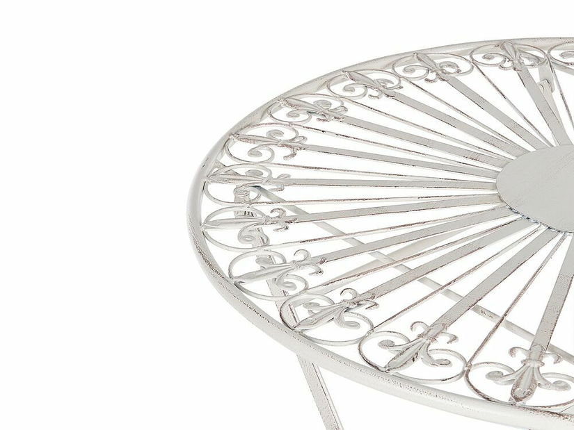 Masă de grădină Sarala (alb) 