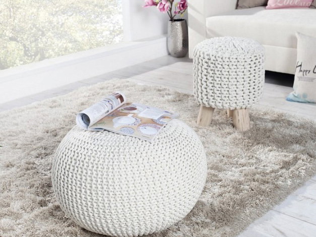 Taburetka Gobi Typ 2 (biela) *výpredaj