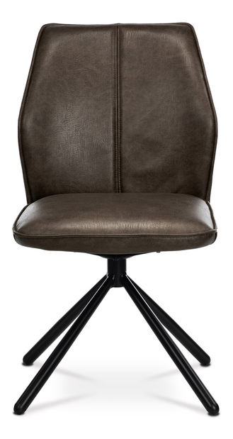 Blagovaonska stolica Herbia-397-BR3 (tamno smeđa + crna)