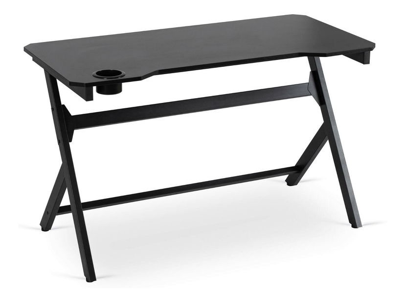 Gamer pc asztal Banga (fekete) 