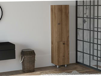 Kúpeľňová skrinka Line (orech)