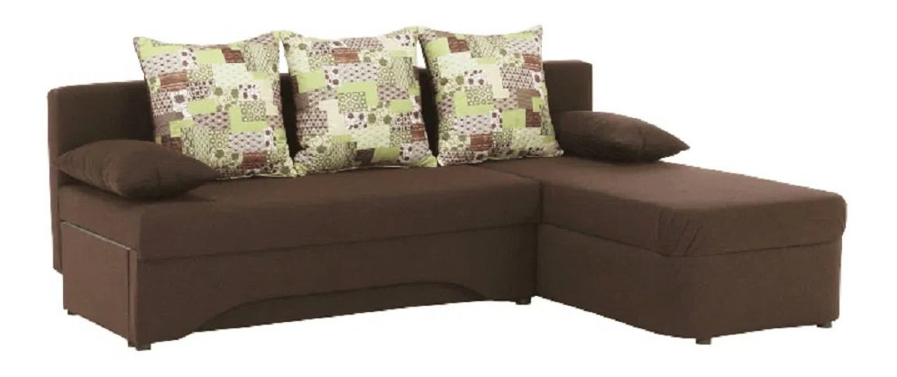 Rohová sedačka Petoria New (hnedá) (P)