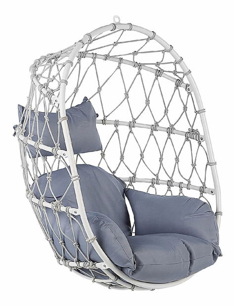 Závesné kreslo Adrina (biela)